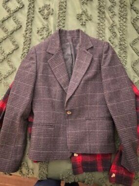 Plaid Blazer - Like New. Winlet Brand. Petite Size 2